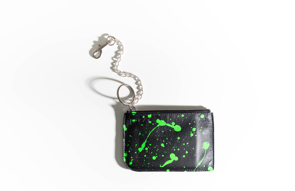 No. 2 Black Leather & Paint